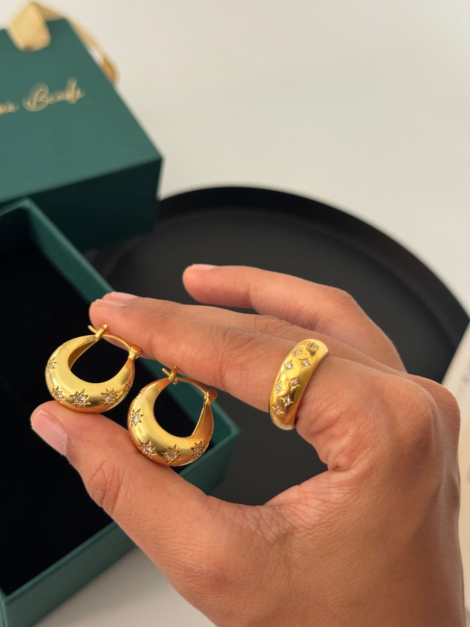 Curated Budget Friendly Box/Hamper - Sparkle Edit - 2 jewellery pieces-Set of 3 hamper/box