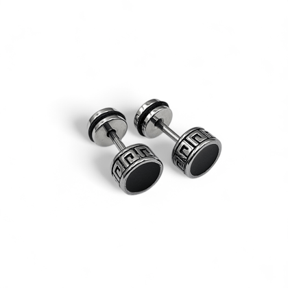 Zeon Studs-Silver