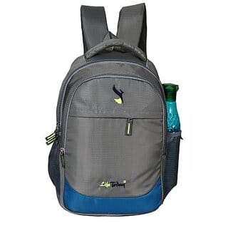 15.6 Inch Laptop Backpack 25 LTR Bag for School, College and Office Bags 25 L Backpack (Grey)