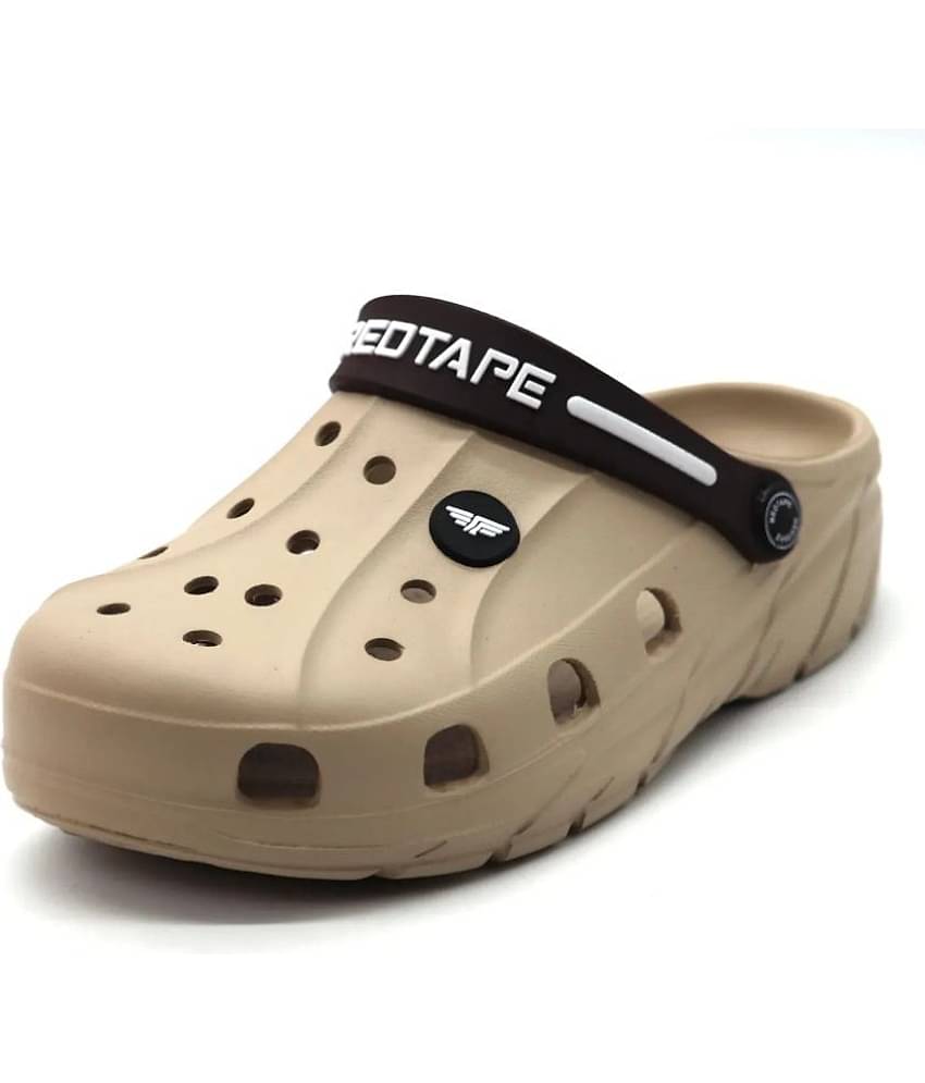 Red Tape - Beige Men's Clogs