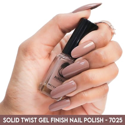 SOLID TWIST GEL FINISH NAIL POLISH - BNP7025
