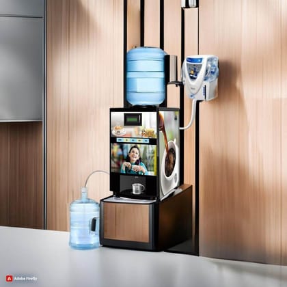 Quadra Option Vending Machine - Multi Inlet