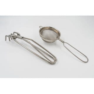 i WARE KkitchenCare Pakkad Utensil Holder, Kitchen Pincers Classic Strainer