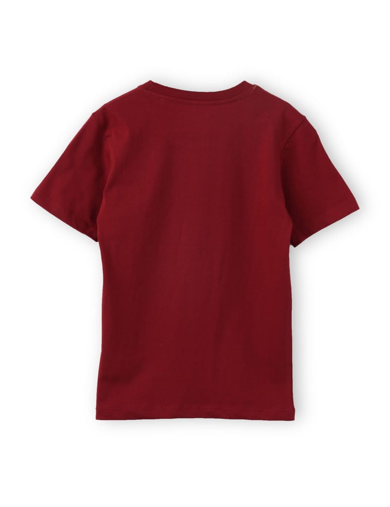 Premium Kids Boys T shirt Cotton Winery Red Future Biker 2025 at ShopCircuit | ONDC