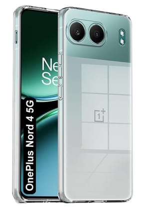 JGD PRODUCTS for OnePlus Nord 4 5G (2024) Premium Transparent Hybrid Soft Slim Dust Proof Back Case Cover with Camera Protection JGD PRODUCTS for OnePlus Nord 4 5G (2024) Premium Transparent Hybrid Soft Slim Dust Proof Back Case Cover with Camera Protect