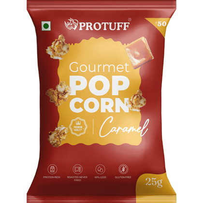 Gourmet Popcorn Caramel (Pack of 10)