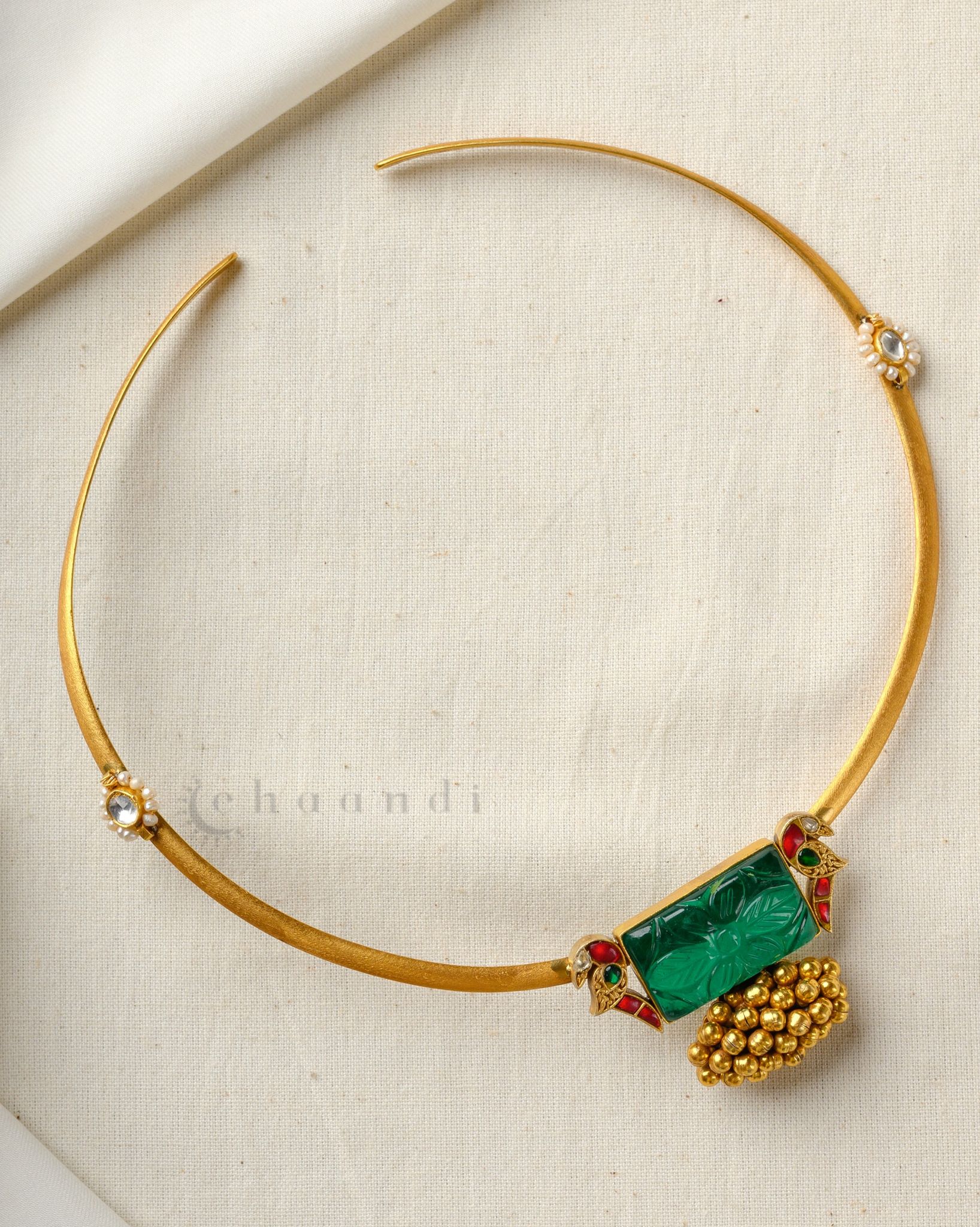 Gold Polish Silver Hasli  CHN1713