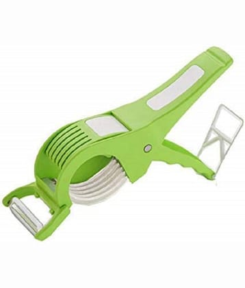 iview kitchenware - Light Green Stainless Steel Vegetable Peeler ( Pack of 1 )