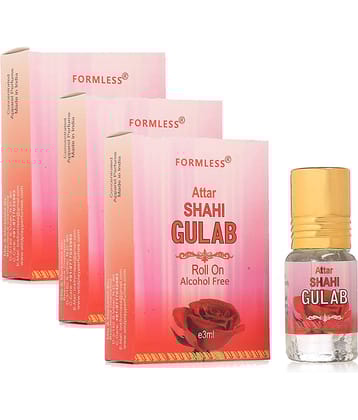 Shahi Gulab 3ml Attar 3pc.
