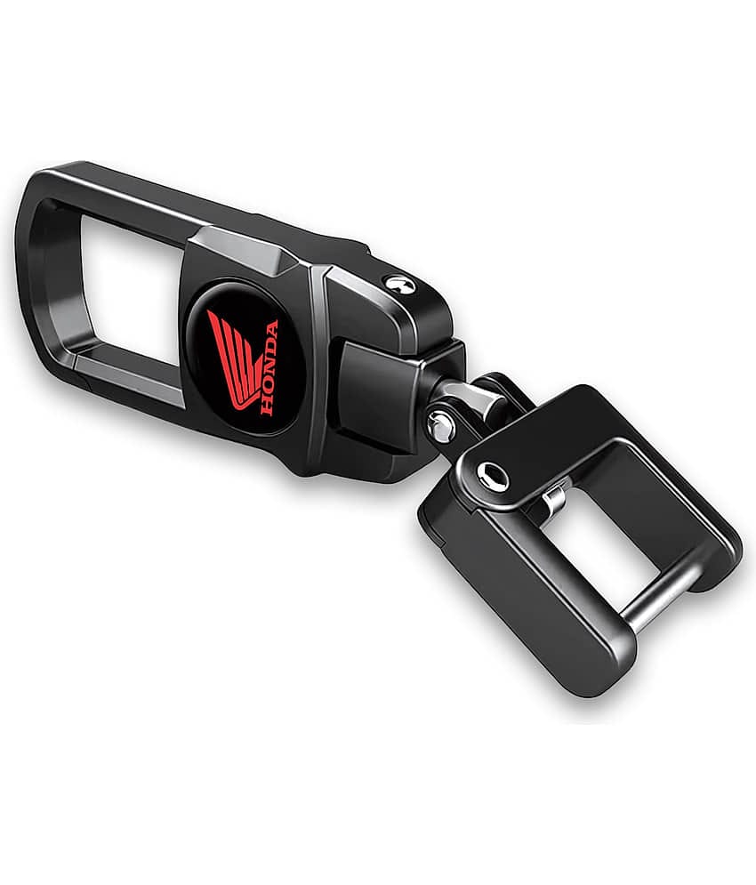 SIAGO Metallic Keychain Honda Single Grey