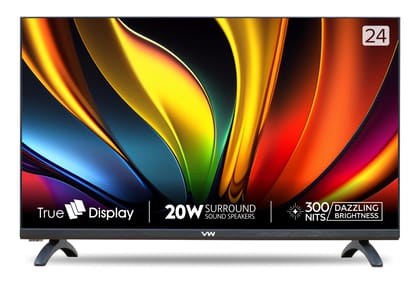 VW 60 cm (24 inches) Premium Series HD Ready LED TV VW24A (Black) VW 60 cm (24 inches) Premium Series HD Ready LED TV VW24A (Black) - Black / 24 inches