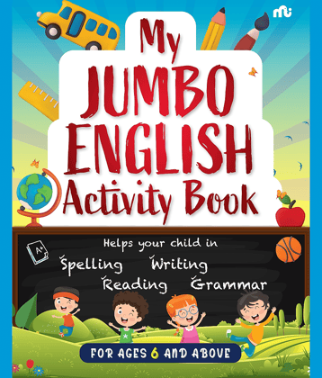 My Jumbo English Activity Book: Helps your child in Spelling, Reading, Writing, Grammar