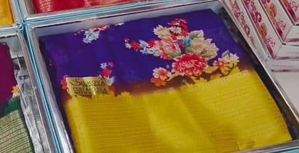 Traditional Indian Silk Saree in Crimson Red