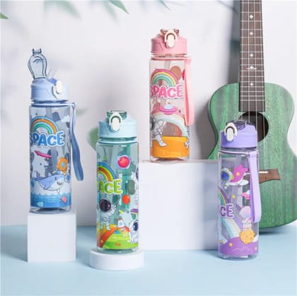 Printed Space Sipper Bottle ( Multicolour ) ( 1 Pcs )