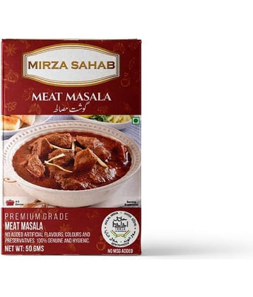 Mirza Sahab Meat Masala Instant Mix 50 gm Pack of 4