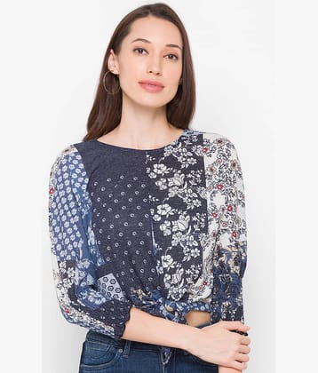 Globus - White Cotton Blend Women's Regular Top ( Pack of 1 )