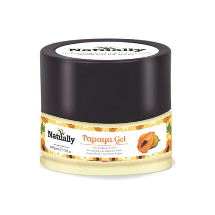 Natually Papaya Gel | For Radiant Glow Nourishes & Renews Skin | 200g