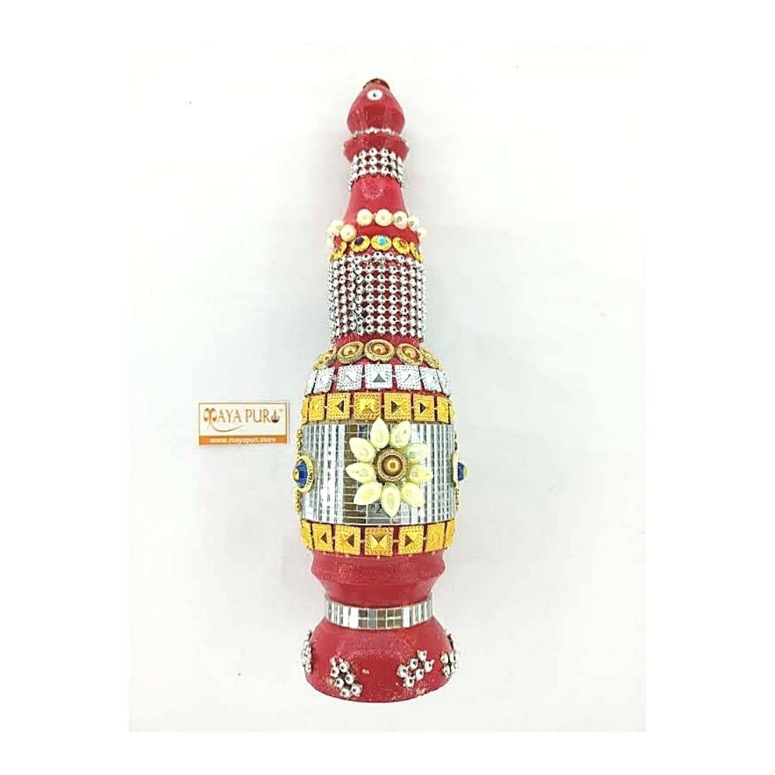 MAYAPURI Gaachh Kouto/Wedding Sindoor Box | Wooden Sindur Dani | Sindhora (Pack of 1)