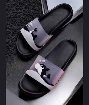 KAPANI Black Women's Slide Flip flop