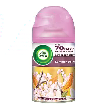 Air Wick Freshmatic Automatic Air Freshener Spray Refill, Summer Delights, 250 Ml