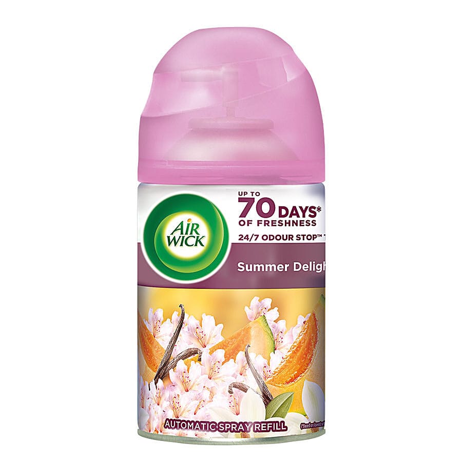 Air Wick Freshmatic Automatic Air Freshener Spray Refill, Summer Delights, 250 Ml