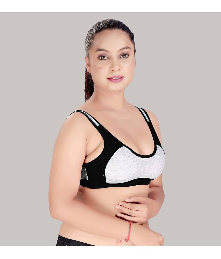 HAYA Cotton Non Padded Women's Everyday Bra ( Multicolor )