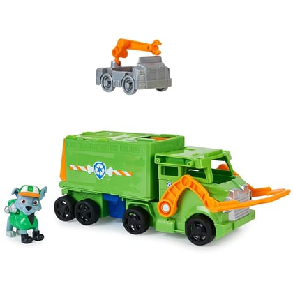 Paw Patrol Big Truck Pupas Rocky Transforming Toy Truck For Kids 3 Years and Above
