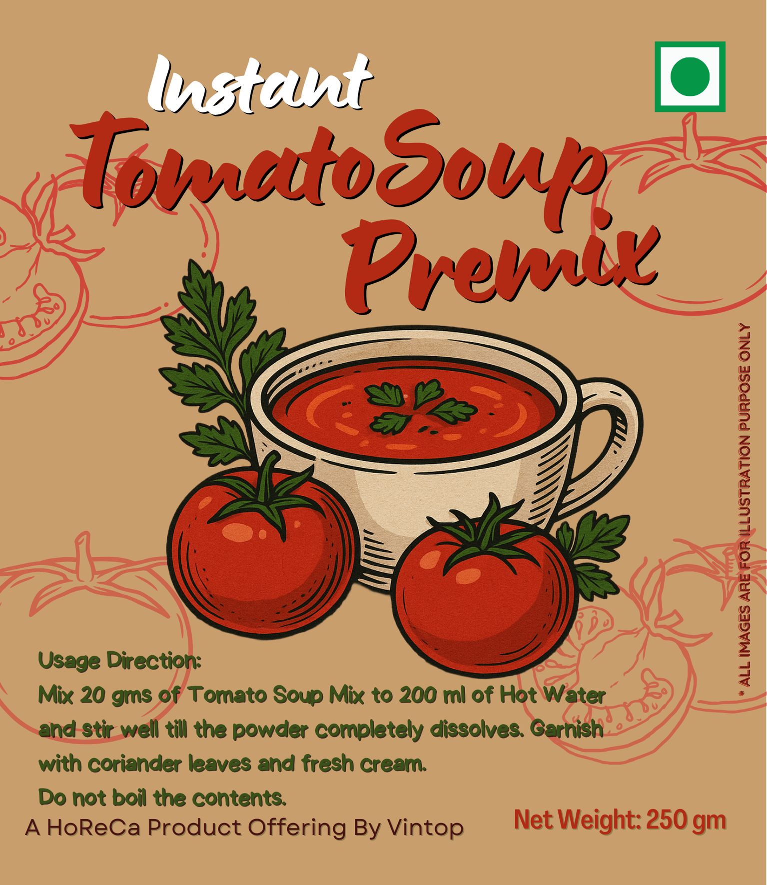 Instant Tomato Soup Premix