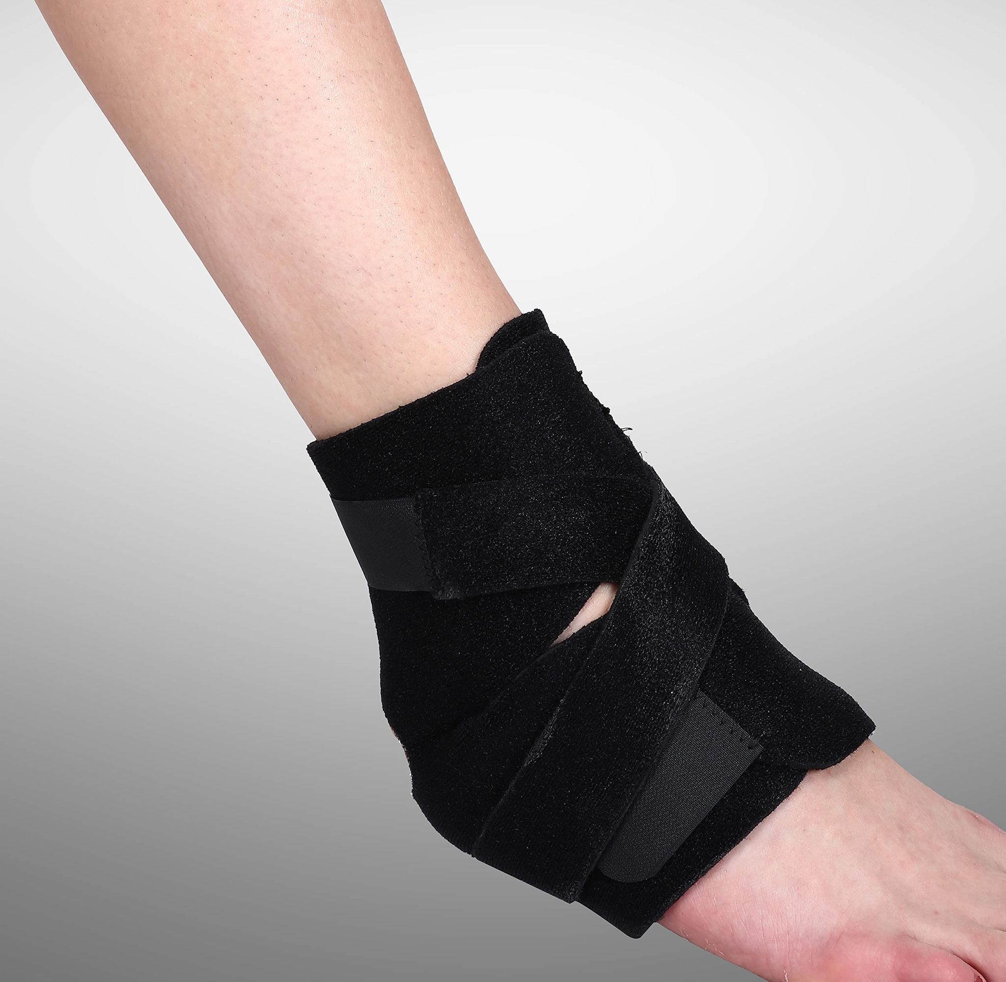 EZYFIT Advanced Breathable Neoprene Ankle Support Compression Brace for Injuries, Pain Relief and Recovery