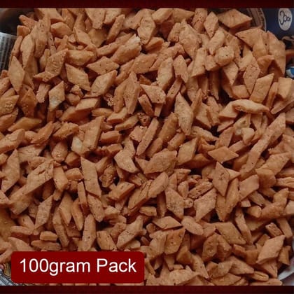 Samarth Khare Shankarpali (100g) | Traditional Savoury Snack | Tea-time Namkeen
