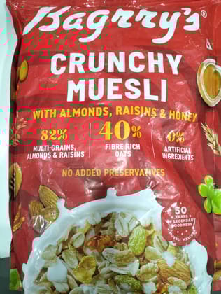 Bagary's Crunchy Muesli With almonds, raisins & hone 