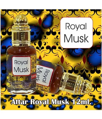 INDRA SUGANDH BHANDAR - Royal Musk Attar For Men & Women 12ml Pack Of 1