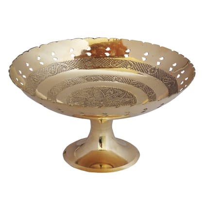 Brass Pan Jali Bata Bowl No.9 (ZMAS228 F)