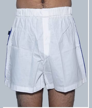 DESHBANDHU DBK Pack of 1 Cotton Briefs For Men's ( White )