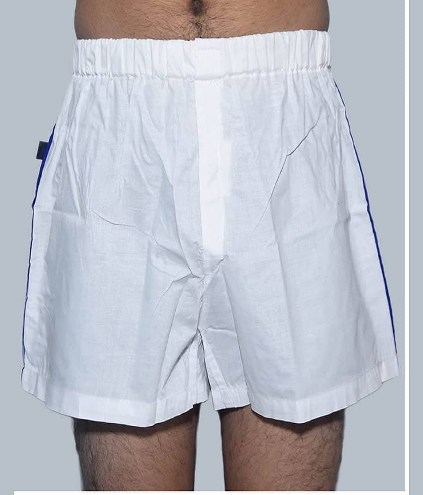 DESHBANDHU DBK Pack of 1 Cotton Briefs For Men's ( White )