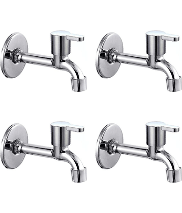 Bathfax ORIO STAINLESS STEEL LONG BODY BIB TAP (PACK OF 1) Steel Bathroom Tap (Bib Cock)