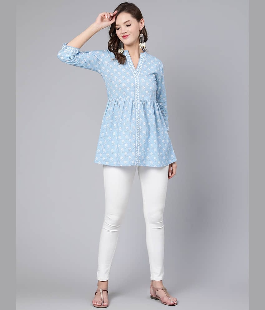 Cotton Short Kurti For Women (Pack of 1)