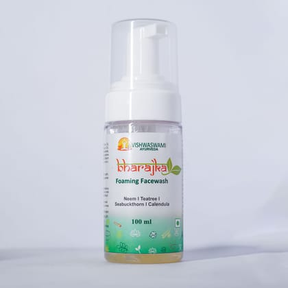 Vishwaswami Ayurveda Foaming Face Wash, 100 ml
