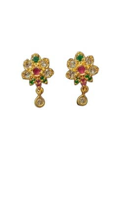 1 Gram Earring with Stones for Women