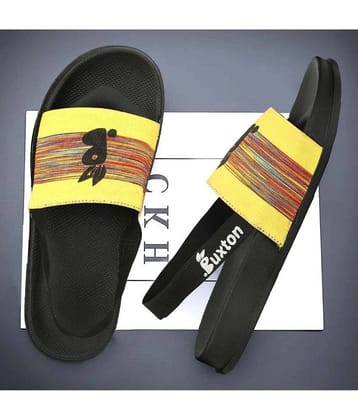 Buxton - Yellow Men's Floater Sandals