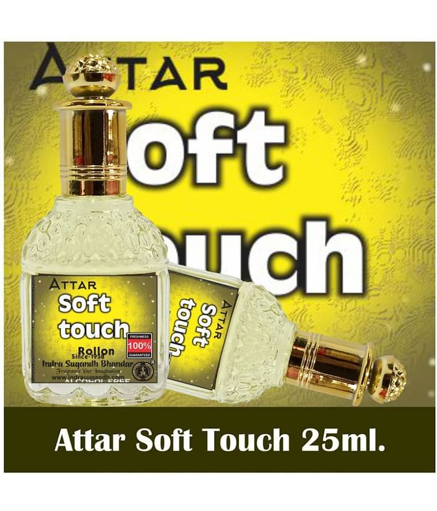 INDRA SUGANDH BHANDAR Attar For Men|Women Soft Touch Pure Perfume 24 Hours Long Lasting Light Fragrance 25ml Rollon Pack
