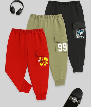 Kuchipoo Pack of 5 Boys Cotton Blend Trackpant ( Multicolor 13 )