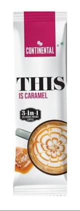 Continental This Caramel 3-in-1 Premix Instant Coffee, 22 gm