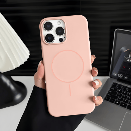 SiliconeX MagSafe cover-iPhone 14 Pro / Pink