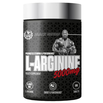 Dexter Jackson Black Series L-Arginine 5000 Mg 120 Tablets