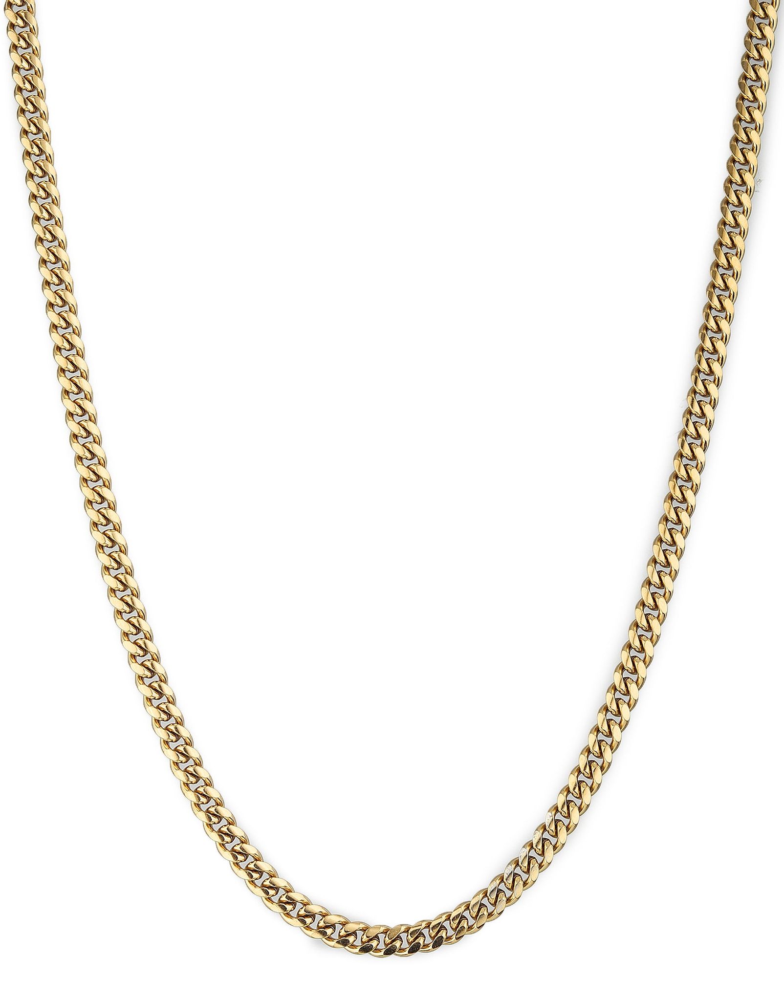 Clean Cuban Chain 6mm - Gold-18 Inches / Gold