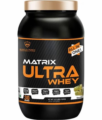 Muscle Punch | Ultra Matrix 100% Whey Isolate | Added Creatine 1 kg