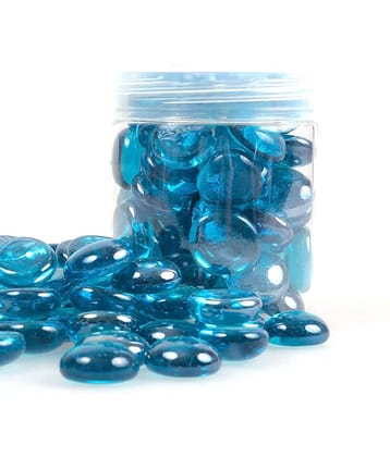 Green plant indoor Glass Pebbles