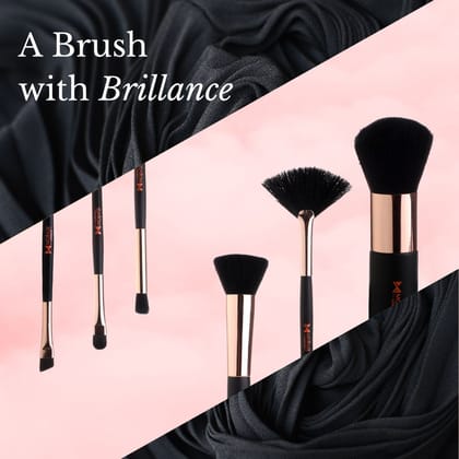 Everyday Essentials Pack of 6 Makeup Brush Set (Face + Eyes)