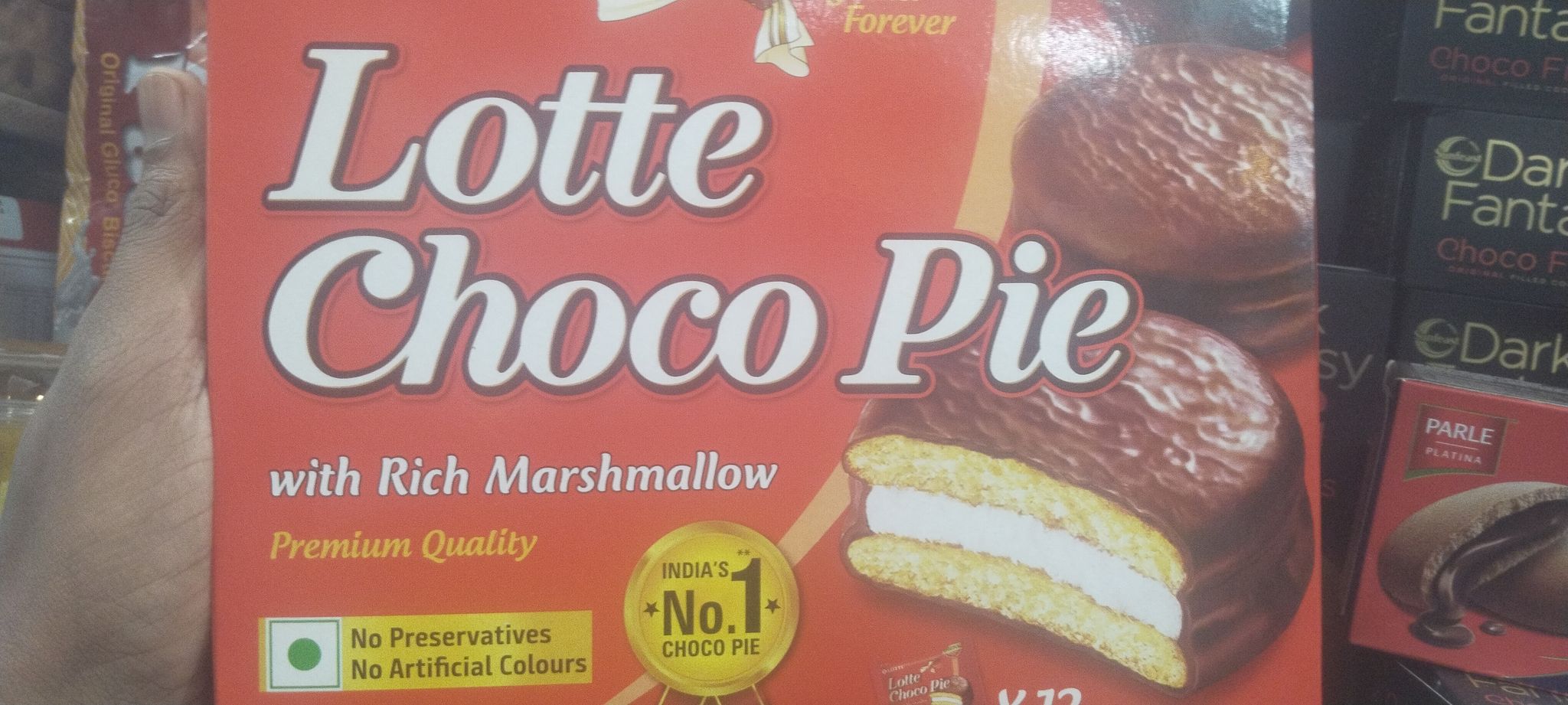 Lotte choco pie 